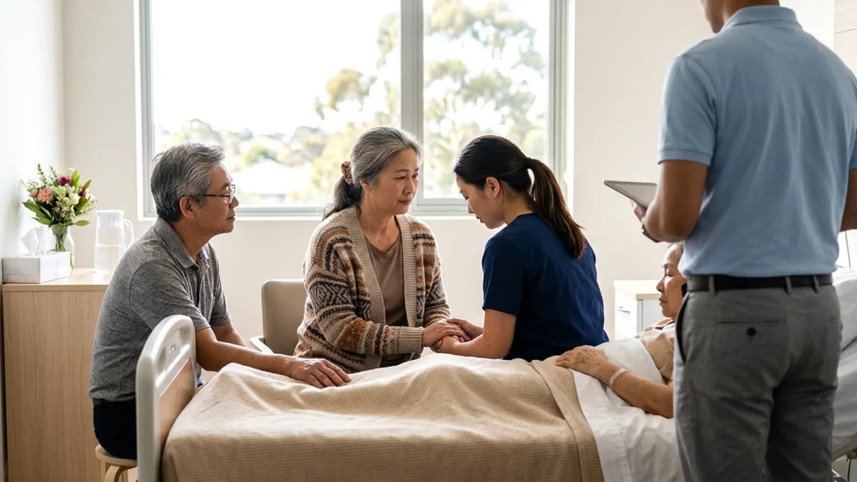 Góc nhìn y khoa: Dũng khí đối diện cái chết và tầm quan trọng của đối thoại gia đình