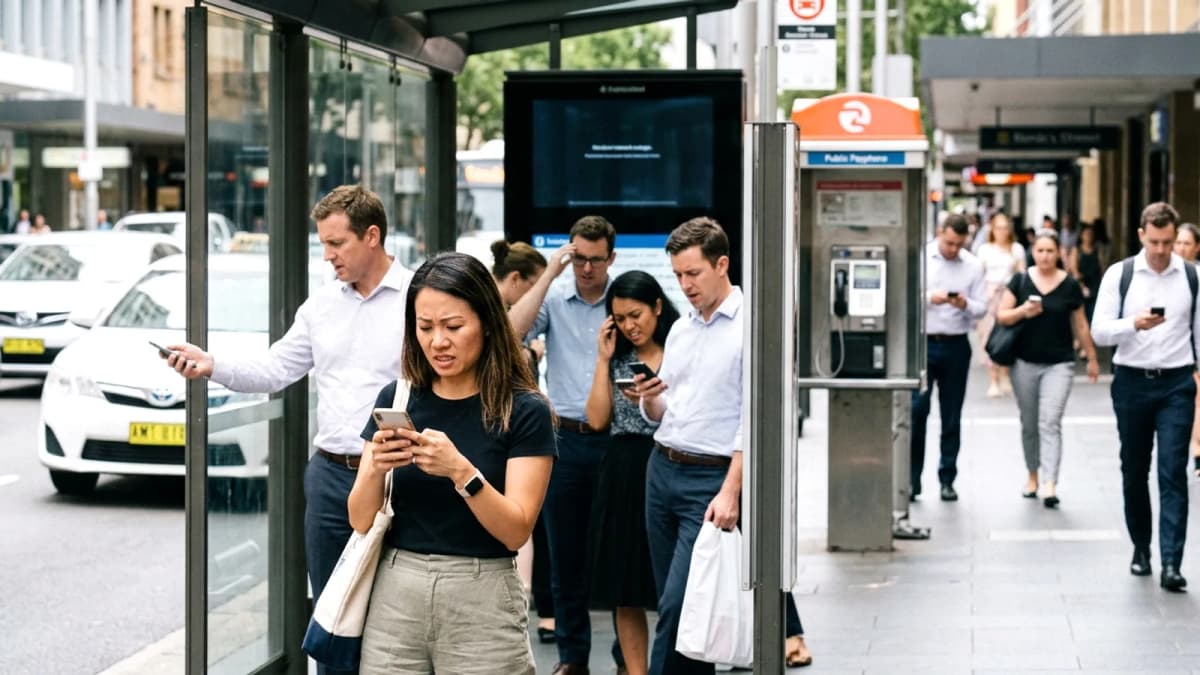 Telstra gặp sự cố mạng lớn: Hàng triệu thuê bao và dịch vụ thiết yếu bị ảnh hưởng
