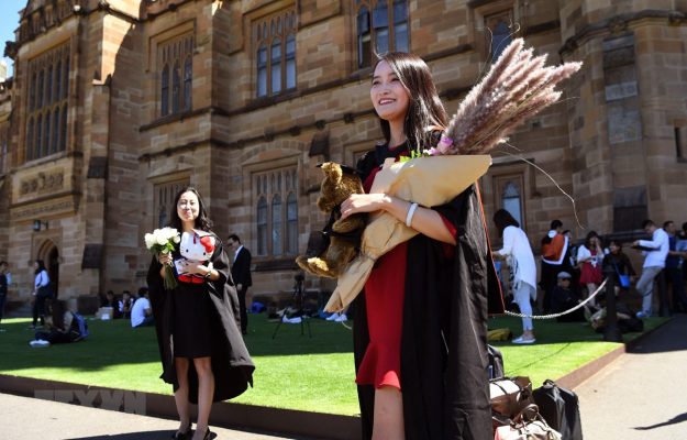 Việt Nam đứng thứ tư về số sinh viên quốc tế học tại Úc trong năm 2020